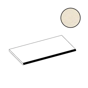 Ступень Atlas Concorde Italy Lims Ivory Round Angolare SX A3Y2 33x120 матовая