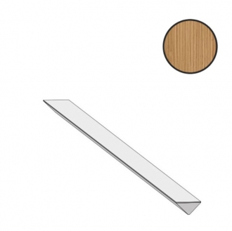 Log 3D Pleat Amber Oak Corner 50 AX2D