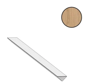 Бордюр Atlas Concorde Italy Log 3D Pleat Icon Oak Corner 50 AX2B 1,4x50 матовый