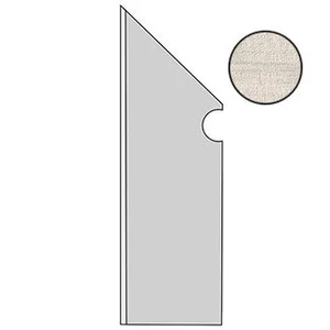 Спецэлемент Atlas Concorde Italy Mark Gypsum Battiscopa Sagomato SX AMZW 7,2x30 матовый