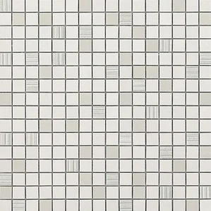 Мозаика Atlas Concorde Italy Mark White Mosaic 9MMW 30,5x30,5 глянцевая