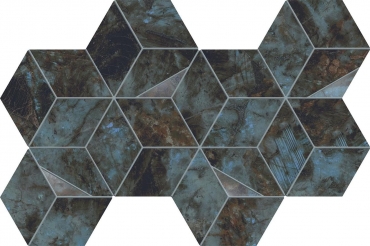 Керамогранит Atlas Concorde Italy Marvel Diva Baobab Mosaico Hex Lapp. AYLS 23x40 лаппатированный