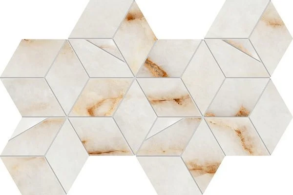 Керамогранит Atlas Concorde Italy Marvel Diva Ice Crystal Mosaico Hex Lapp. AYLP 23x40 лаппатированный Керамогранит Atlas Concorde Italy Marvel Diva Ice Crystal Mosaico Hex Lapp. AYLP 23x40 лаппатированный