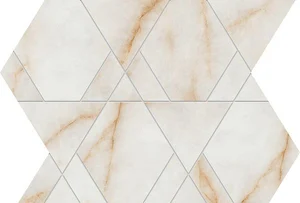 Керамогранит Atlas Concorde Italy Marvel Diva Ice Crystal Mosaico Triangle Lapp. AYLT 29x33 лаппатированный