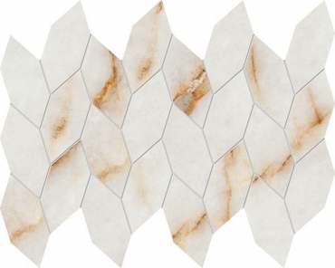 Керамогранит Atlas Concorde Italy Marvel Diva Ice Crystal Mosaico Twist Lapp. AYD7 27,6x35 лаппатированный