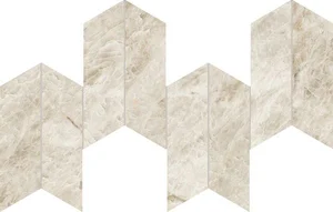 Керамогранит Atlas Concorde Italy Marvel Diva Taj Mahal Mosaico Chevron Velvet AYD3 17,5x46 полированный