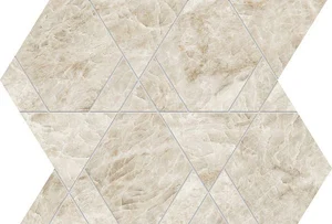 Керамогранит Atlas Concorde Italy Marvel Diva Taj Mahal Mosaico Triangle Lapp. AYLU 29x33 лаппатированный