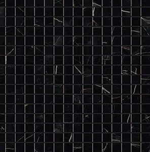 Мозаика Atlas Concorde Italy Marvel Black Atlantis Mosaico Lappato AOVB 30x30 лаппатированная
