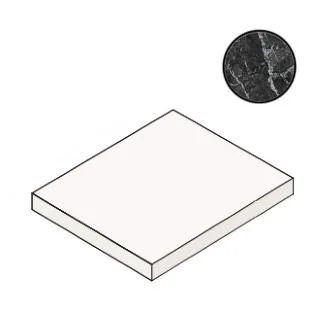 Ступень Atlas Concorde Italy Marvel Grigio Intenso Scalino Ang. 37,5 AO92 37,5x37,5 матовая