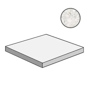 Ступень Atlas Concorde Italy Marvel Terrazzo White Scalino Ang AS8Y 33x33 матовая