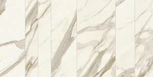 Декоративный элемент Atlas Concorde Italy Marvel Meraviglia APV6 Calacatta Bernini Grid Velvet Ret 59,5x118,2 сатинированный