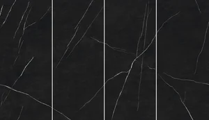 Керамогранит Atlas Concorde Italy Marvel Meraviglia Black Origin 120x278 Lapp (6mm) Kit Endless 4pcs AKQW 120x278 лаппатированный