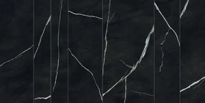 Декоративный элемент Atlas Concorde Italy Marvel Meraviglia Black Origin Grid Velvet AJQX 59,5x118,2 сатинированный