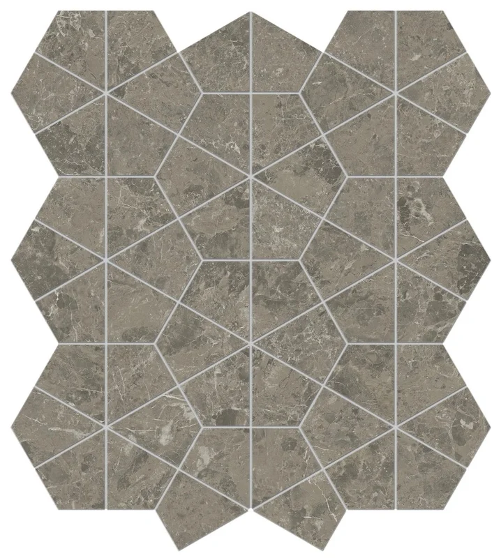 Мозаика Atlas Concorde Italy Marvel Meraviglia Grigio Elegante Hexagon Lapp AJQ1 40,3x46,6 лаппатированная Мозаика Atlas Concorde Italy Marvel Meraviglia Grigio Elegante Hexagon Lapp AJQ1 40,3x46,6 лаппатированная