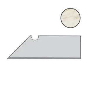 Бордюр Atlas Concorde Italy Marvel Cremo Delicato Battiscopa Sag. DX ADX2 7,2x30 матовый