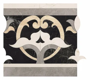 Бордюр Atlas Concorde Italy Marvel Elegance Fascia Dark ADVU 60x60 лаппатированный