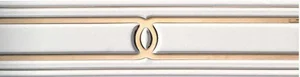 Бордюр Atlas Concorde Italy Marvel Gold White LVGW 7,8x30,5 глянцевый