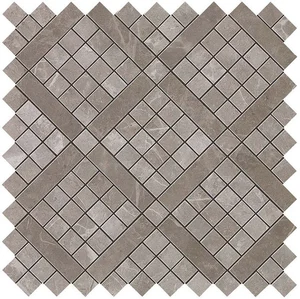 Мозаика Atlas Concorde Italy Marvel Grey Fleury Diagonal Mosaic 9MVD 30,5x30,5 глянцевая