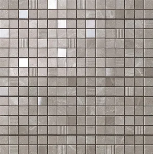 Мозаика Atlas Concorde Italy Marvel Grey Fleury Mosaico Lapp. ADQG 30x30 лаппатированная