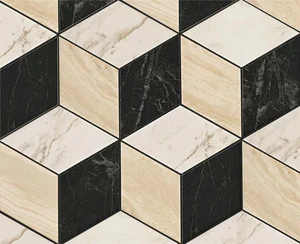 Декоративный элемент Atlas Concorde Italy Marvel Mosaico Esagono Multicolor Warm ADVR 30x35 лаппатированный