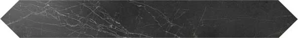Декоративный элемент Atlas Concorde Italy Marvel Noir St.Laurent Listello Esagono Lapp. AD5T 11x86 лаппатированный