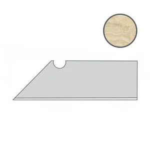 Бордюр Atlas Concorde Italy Marvel Travertino Alabastrino Battiscopa Sag. DX ADX0 7,2x30 матовый