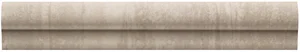 Бордюр Atlas Concorde Italy Marvel Travertino Silver London LVLV 5x30,5 глянцевый
