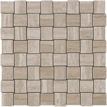 Мозаика Atlas Concorde Italy Marvel Travertino Silver Net Mosaic 9MVM 30,5x30,5 глянцевая