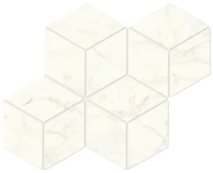 Мозаика Atlas Concorde Italy Marvel Calacatta Delicato Mos. Esagono Matt A417 30,5x35,2 матовая