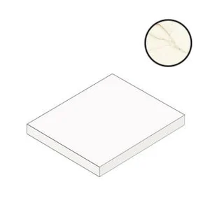 Ступень Atlas Concorde Italy Marvel Calacatta Imperiale Scalino Ang. 37,5 Silk A45J 37,5x37,5 матовая