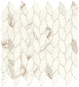 Мозаика Atlas Concorde Italy Marvel Calacatta Prestigio Mos. Twist Shiny A4WL 30,5x30,5 глянцевая