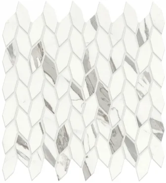 Мозаика Atlas Concorde Italy Marvel Statuario Supremo Mos. Twist Silk A4WQ 30,5x30,5 матовая