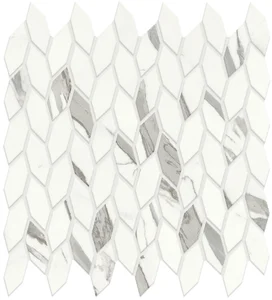 Мозаика Atlas Concorde Italy Marvel Statuario Supremo Mos. Twist Silk A4WQ 30,5x30,5 матовая
