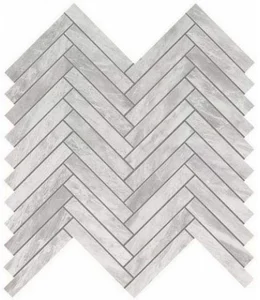 Мозаика Atlas Concorde Italy Marvel Bardiglio Grey Herringbone Wall 9SHB 30x30,5 матовая