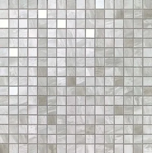 Мозаика Atlas Concorde Italy Marvel Bardiglio Grey Mosaic Q 9MQA 30,5x30,5 глянцевая