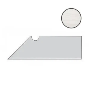 Спецэлемент Atlas Concorde Italy Marvel Bianco Dolomite Battiscopa Sag. DX ATEO 7,2x30 лаппатированный