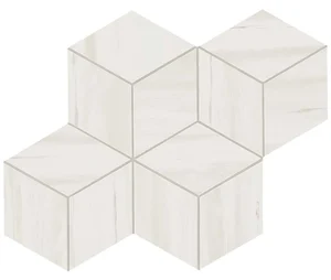 Мозаика Atlas Concorde Italy Marvel Bianco Dolomite Mosaico Esag. Lapp. AS2G 30x35 лаппатированная
