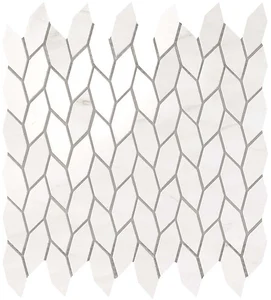 Мозаика Atlas Concorde Italy Marvel Bianco Dolomite Twist 9STD 30,5x30,5 глянцевая