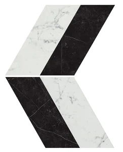 Декоративный элемент Atlas Concorde Italy Marvel Chevron Cold Lappato AS2F 22,5x22,9 лаппатированный