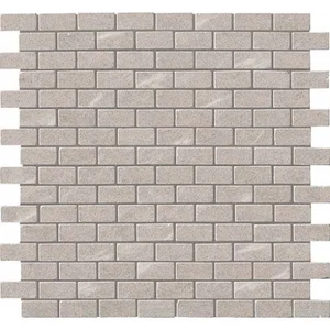 Мозаика Atlas Concorde Italy Marvel Clauzetto White Mosaico Burattato AS4N 29,8x29,8 матовая