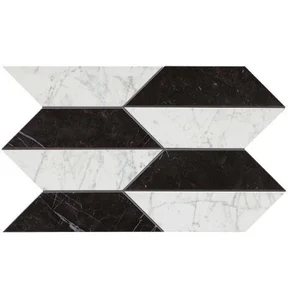 Мозаика Atlas Concorde Italy Marvel Half Hex Cold Lapp. AMMS 33x48,3 лаппатированная