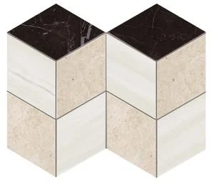 Мозаика Atlas Concorde Italy Marvel Mosaico Esagono Geo Warm Lapp. AS2M 30x35 лаппатированная