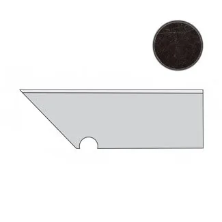 Marvel Nero Marquina Battiscopa Sag. SX ATEN