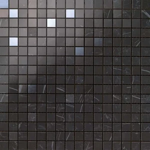Мозаика Atlas Concorde Italy Marvel Nero Marquina Mosaic Q 9MQN 30,5x30,5 глянцевая