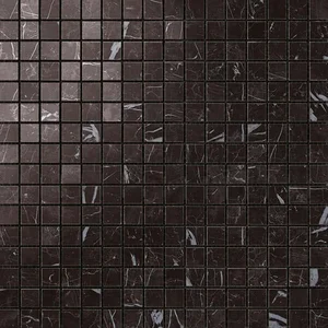 Мозаика Atlas Concorde Italy Marvel Nero Marquina Mosaico Lapp. AS3U 30x30 лаппатированная