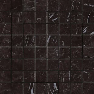 Мозаика Atlas Concorde Italy Marvel Nero Marquina Mosaico Matt AS3Z 30x30 матовая