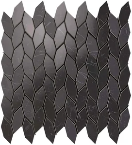 Мозаика Atlas Concorde Italy Marvel Nero Marquina Twist 9STN 30,5x30,5 глянцевая