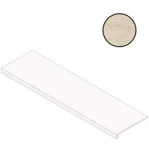 Ступень Atlas Concorde Italy Marvel Travertine Pearl Vein Elemento L Grip AGEX 33x120 противоскользящая