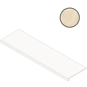 Ступень Atlas Concorde Italy Marvel Travertine Sand Cross Elemento L Grip AGEZ 33x120 противоскользящая