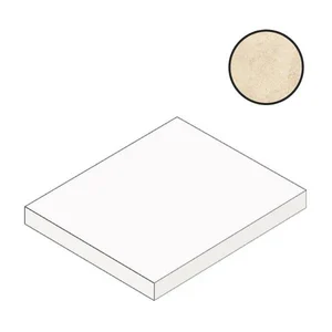 Ступень Atlas Concorde Italy Marvel Travertine Sand Cross Scalino Angolare AGET 33x33 матовая